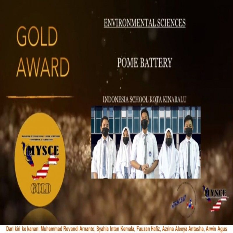 Selamat, Tim STEM SIKK Raih Gold Medal dalam Ajang MYSCE